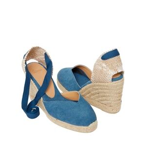 NWT Castañer Jeans Claro Chiara Espadrille Size 39 or 8.5